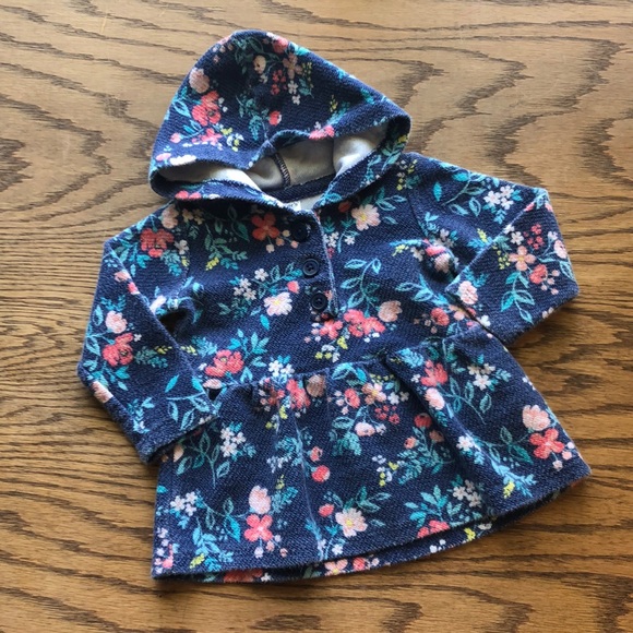 ⭐️ Carter’s Baby Girl’s Pullover Hoodie - Picture 1 of 1